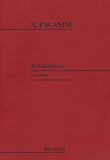 【楽譜】パガニーニ：43の気まぐれ（ギリビッツィ）［ポローニ校訂］