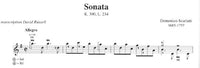 【楽譜】スカルラッティ：5つのソナタ［ラッセル編曲］