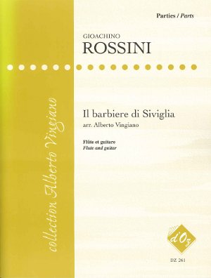 現代ギター | 【楽譜】ロッシーニ：セビリアの理髪師（G&Fl）［ヴィン