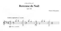 【楽譜】クレンジャンス：クリスマスの子守歌Op.166／ワルツ・ホ短調Op.168