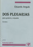【楽譜】アングロ：2つの祈り（G&Orch）ギターパート譜