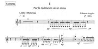 【楽譜】アングロ：2つの祈り（G&Orch）ギターパート譜