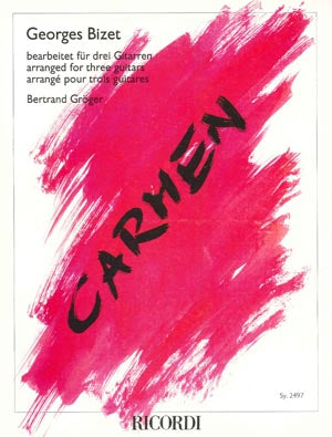【楽譜】ビゼー：カルメン組曲（3G）［グレーガー編曲］