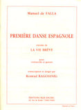 【楽譜】ファリャ：スペイン舞曲第1番（G&Vc）［ラゴスニック編曲］