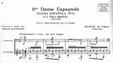 【楽譜】ファリャ：スペイン舞曲第1番（G&Vc）［ラゴスニック編曲］