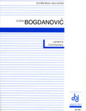 【楽譜】ボグダノヴィチ：哀歌の記録［テナントに献呈］