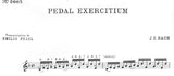【楽譜】バッハ：ペダル練習曲BWV598［プジョール編曲］