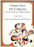 【楽譜】サンス：5つの小品［デュアート編曲］