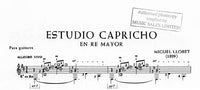 【楽譜】リョベート：綺想的練習曲ニ長調（1899年作）