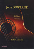 【楽譜】ダウランド：10の小品集［ヤンソンス編］