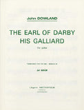 【楽譜】ダウランド：ダービー伯のガリアルド［ゴール編］