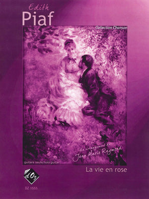 【楽譜】エディット・ピアフ ：バラ色の人生[レーモン編]