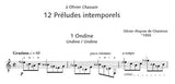 【楽譜】シャミッソ：12の時を超えたプレリュード