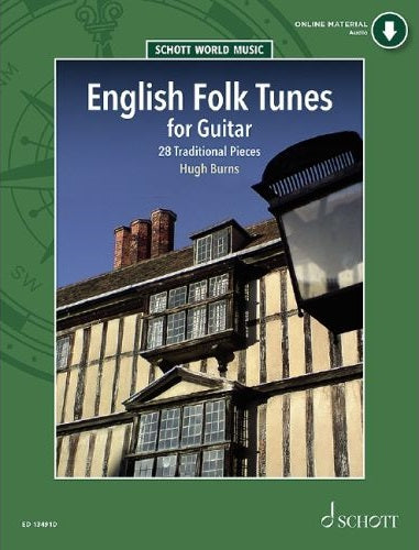 【楽譜】ギターで弾く28のイギリス民謡（タブ譜・ダウンロード音源付き）→JAN・商品番号変更→ED13491D