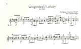 【楽譜】ギターのためのモーツァルト名曲集32選[ヘーゲル編]