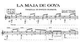 【楽譜】グラナドス：ゴヤの美女［リョベート・編］