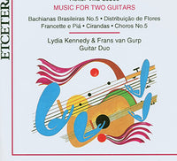 【CD】ケネディ&ファン・グルプ・ギターデュオ〈ヴィラ=ロボス：2つのギターのための音楽〉