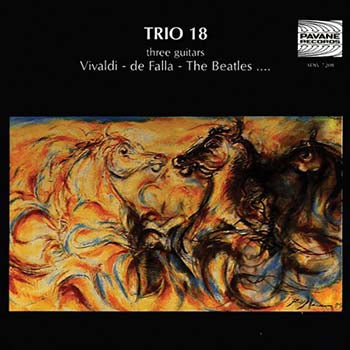 【CD】トリオ18〈ギター三重奏によるヴィヴァルディ、ファリャ、ビートルズ〉