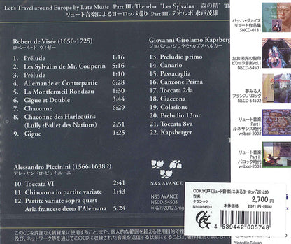 【CD】水戸茂雄(Lt)〈リュート音楽によるヨーロッパ巡り PartIII- テオルボ　森の精〉