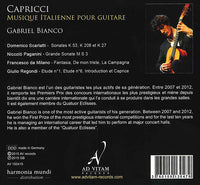 【CD】ビアンコ〈カプリッチ〜イタリアのギター音楽〉