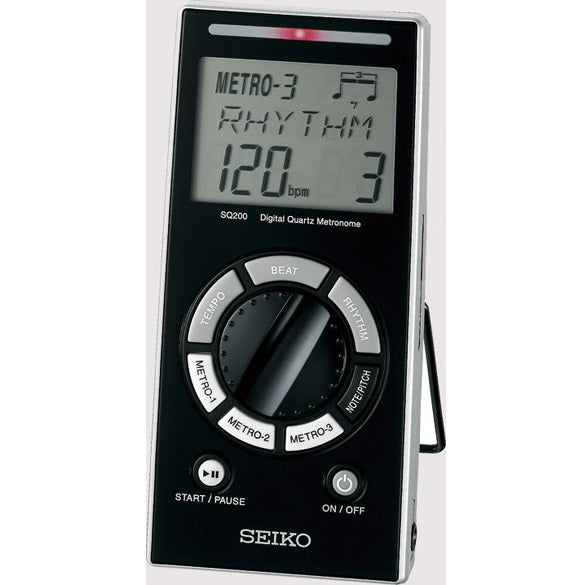 現代ギター | デジタル式：セイコー／メトロノームSQ200