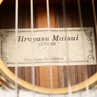 松井啓泰 Matsui Hiroyasu 2024年 HM2 (松・ローズウッド 650mm)  【新品】 クラシックギター