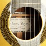 ヴァネッサ・ブルゲ Vanessa Burguet 2011年 NA-V25 (松・ローズウッド 580mm) スペイン 【中古】 クラシックギター