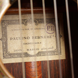 パウリーノ・ベルナベ Paulino Bernabe 1992年 (松・ローズウッド 650mm) スペイン 【中古】 クラシックギター