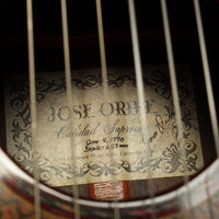 ホセ・オリベ Jose Oribe 1990年 カリダッド・スプレマ (杉・中南米ローズウッド 658mm) アメリカ 【中古】 クラシックギター
