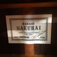 桜井正毅 Masaki Sakurai 2024年 Maestro RF (松・中南米ローズウッド 650mm)  【中古】 クラシックギター