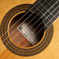 ヴァネッサ・ブルゲ Vanessa Burguet 2007年 (松・ローズウッド 630mm) スペイン 【中古】 クラシックギター