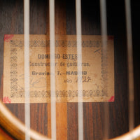 ドミンゴ・エステソ Domingo Esteso 1927年 (松・中南米ローズウッド 650mm) スペイン 【中古】 クラシックギター