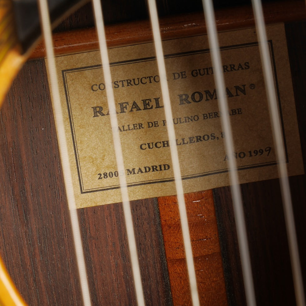 ラファエル・ロマン Rafael Roman 1999年 (松・ローズウッド 655mm) スペイン 【中古】 クラシックギター