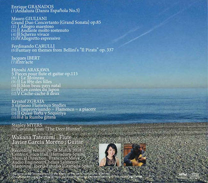 【CD】立住若菜(Fl)＆ハビエル・ガルシア・モレノ(G)〈Beaux Pays〜美しき国々〉