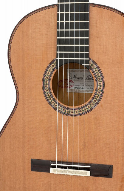 マヌエル・アダリッド Manuel Adalid ホメナヘ (杉・ジリコテ 650mm) スペイン 【新品】 クラシックギター 【お取り寄せ商品】