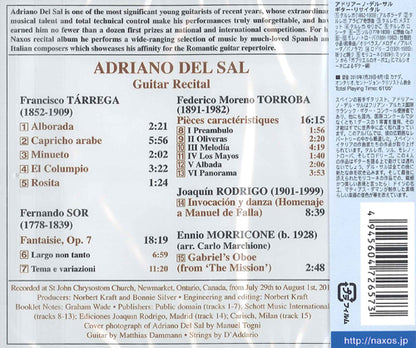 【CD】デル・サル〈アドリアーノ・デル・サル〉