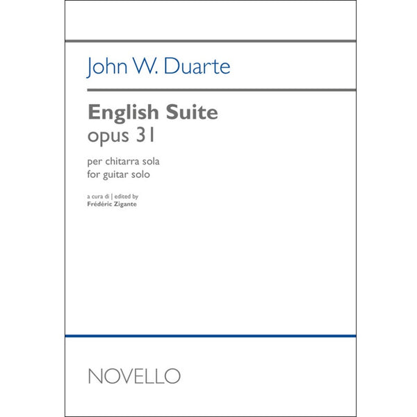 【楽譜】デュアート：イギリス組曲Op.31