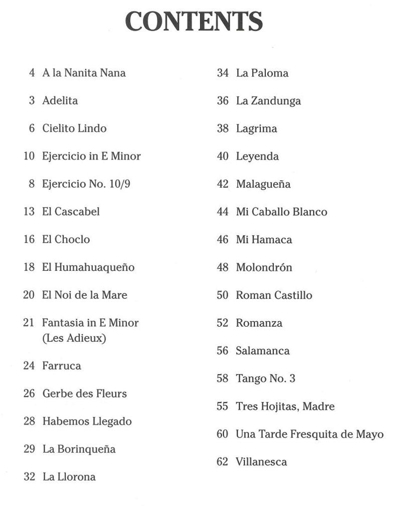 【楽譜】30のやさしいスペイン・ギター作品集［フィリップス編］（ダウンロード音源付き）