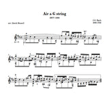 【楽譜】バッハ：G線上のアリア、パストラーレBWV590、シンフォニアBWV156［ラッセル編］