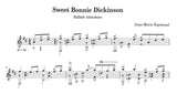 【楽譜】レーモン：スウィート・ボニー・ディキンソン