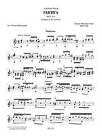 【楽譜】バッハ：パルティータ第2番BWV.826[マヌーキアン編]