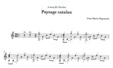 【楽譜】レーモン：カタルーニャの風景
