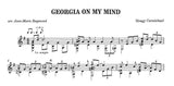 【楽譜】カーマイケル：わが心のジョージア[レーモン編]