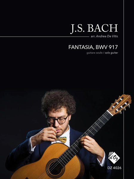 【楽譜】J.S.バッハ：幻想曲 BWV.917［デ・ヴィティス編］
