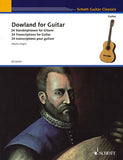 【楽譜】ギターのためのダウランド名曲集24選[ヘーゲル編]