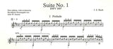 【楽譜】バッハ：無伴奏チェロ組曲No.1BWV1007［デュアート編曲］