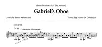 【楽譜】クラシックギターのためのエンニオ・モリコーネ