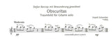 【楽譜】シュナイダー：オブスクリタス