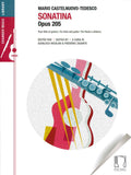 【楽譜】C=テデスコ：ソナチネOp.205（G&Fl）［ジガンテ校訂］