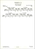 【楽譜】ヴィラ=ロボス：前奏曲第2番